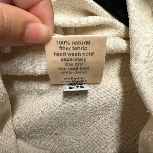 ARLENE PRESCOTT CREAM COWL NECK BLOUSE One Size - Picture 4 of 5